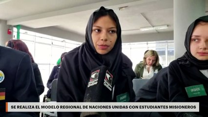 Se realiza el modelo regional de Naciones Unidas con estudiantes misioneros