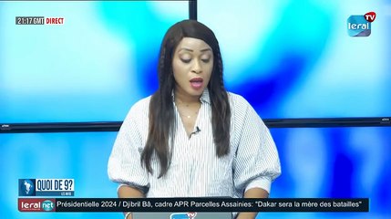 QUOI DE 9 ? LES INFOS 21H GMT - CE 12/10/2023 -AVEC FATIMA KOULIBALY #LERALTV