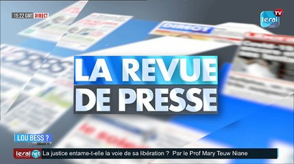 LOU BESS XIBAAR - YI 15H DE CE 14/ 10/2023 AVEC PAPE MAGUETTE SUR LERAL TV