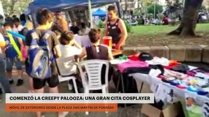 Comenzó la Creepy Palooza en la Plaza San Martín de Posadas