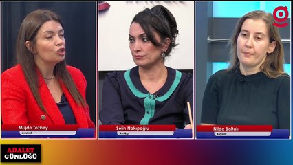 Önce Çocuklar ve Kadınlar Derneği yöneticileri, Adalet Günlüğü’nde Av. Selin Nakıpoğlu'nun sorularını yanıtlayacak.#canlı
