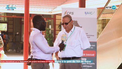 [DIRECT: Visite de la délégation de l'union africaine des chemins de fer à la gare du TER de Dakar