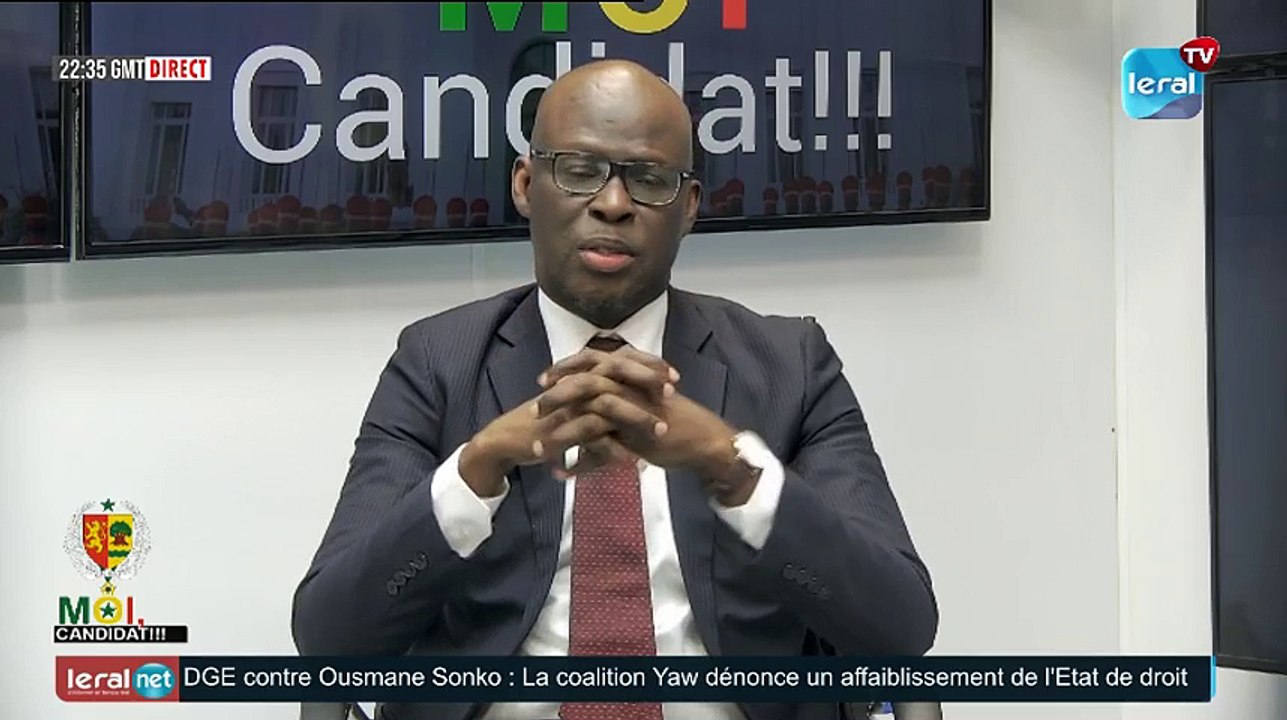 moi candidat de ce 24 10 2023 avec Cheikh Bamba Dieye: ce Sénégal que nous devons avoir!