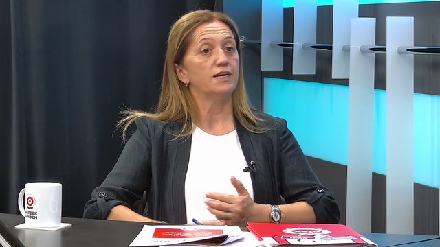 DİSK Genel Başkanı Arzu Çerkezoğlu Gerçek Gündem'e vergi de adalet kampanyasını anlatıyor #canlı