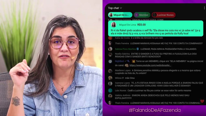 A FAZENDA 15: SIMIONI É ELIMINADA, DESCOBRE QUE CARIÚCHA A ODEIA E CONTINUA CULPANDO SHERA