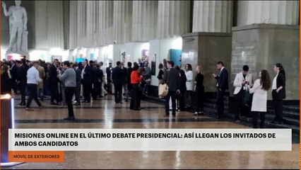 Misiones Online en el último debate presidencial: así llegan los invitados de ambos candidatos