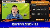 Predictive Modeling—NBA Picks Tonys Picks 11-14-2023