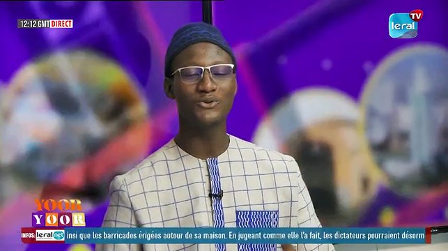 YOOR -YOOR PR THIERNO KANE 17/11/2023 OUSMANE SONKO ET LA JEUNESSE