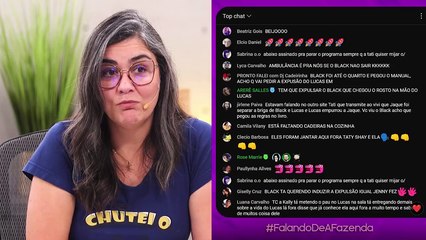 A FAZENDA15: KALLY JOGA VENENO CONTRA FU; BLACK MANDA INDIRETA PRA JAQUE; TRETA LILY X NADJA