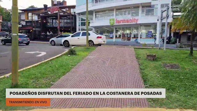 ️ POSADEÑOS DISFRUTAN DEL FERIADO EN LA COSTANERA DE POSADAS