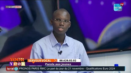 YOOR - YOOR Thème: Parole aux jeunes 21/11/2023