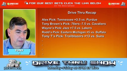 Live Free NBA NCAAB NCAAF Picks Drive Thru Show 11-21-2023