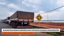 Se registran menos colectivos para cruzar de Posadas a Encarnación