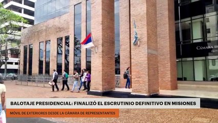 Balotaje presidencial: finalizó el escrutinio definitivo en Misiones