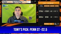 Predictive Modeling— NBA NCAAF Picks Tonys Picks 11-24-2023