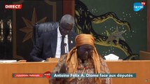 Assemblée nationale : Antoine Félix Abdoulaye DIOME Ministre du Pétrole et des Energies FACE AUX DEPUTES