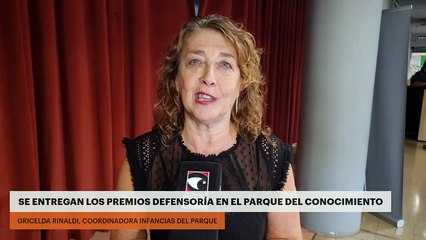 Se entregan los Premios Defensoría en el Parque del Conocimiento