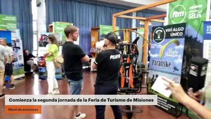 Comienza la segunda jornada de la Feria de Turismo de Misiones