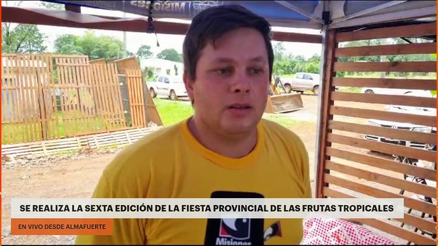 Se realiza la sexta edición de la Fiesta Provincial de las Frutas Tropicales en Almafuerte