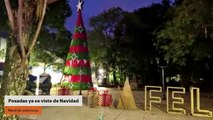 Posadas ya se viste de Navidad