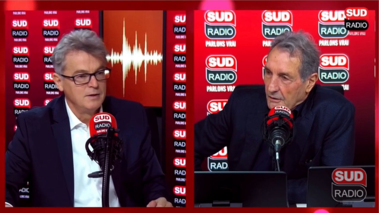 Fabien Roussel invité de la matinale de Sud Radio avec Jean-Jacque Bourdin