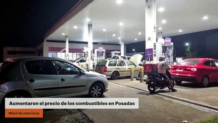 Aumentaron el precio de los combustibles en Posadas