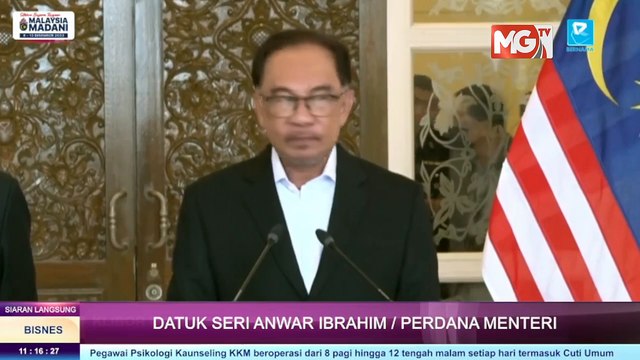 ((LIVE)) PM Umum Rombakan Kabinet Selepas 365 Pentadbiran