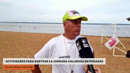 Actividades para sortear la jornada calurosa en Posadas