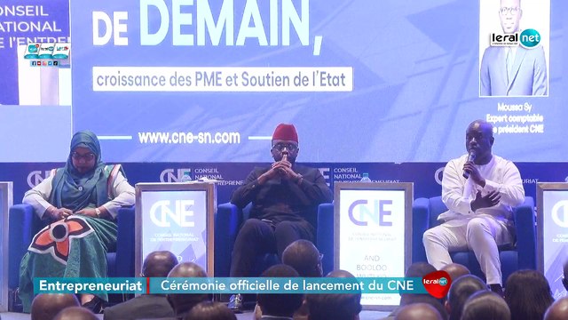 [Direct ] - Cérémonie officielle du Conseil National de l’Entrepreneuriat (CNE)