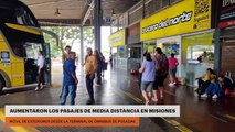 AUMENTARON LOS PASAJES DE MEDIA DISTANCIA EN MISIONES