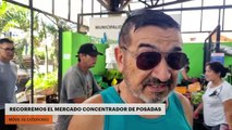 Gran movimiento en el Mercado Concentrador de Posadas previo a la Navidad