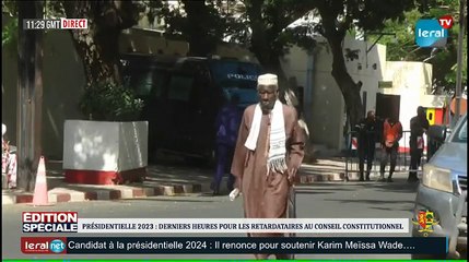 Présidentielle 2023 : dernier jour pour les retardataires au conseil constitutionnel