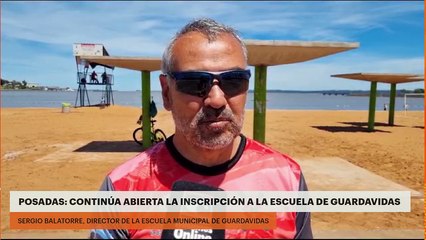 Posadas: continúa abierta la inscripción a la escuela de guardavidas