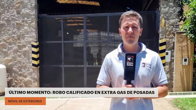 Último momento: robo calificado en Extra Gas de posadas