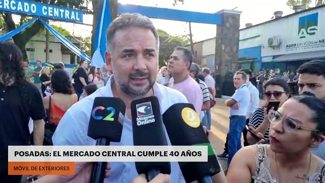 Posadas: El Mercado Central cumple 40 años