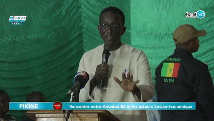 En Direct- Le Premier Ministre Amadou BA rencontre les  acteurs socio-économiques du département de Pikine