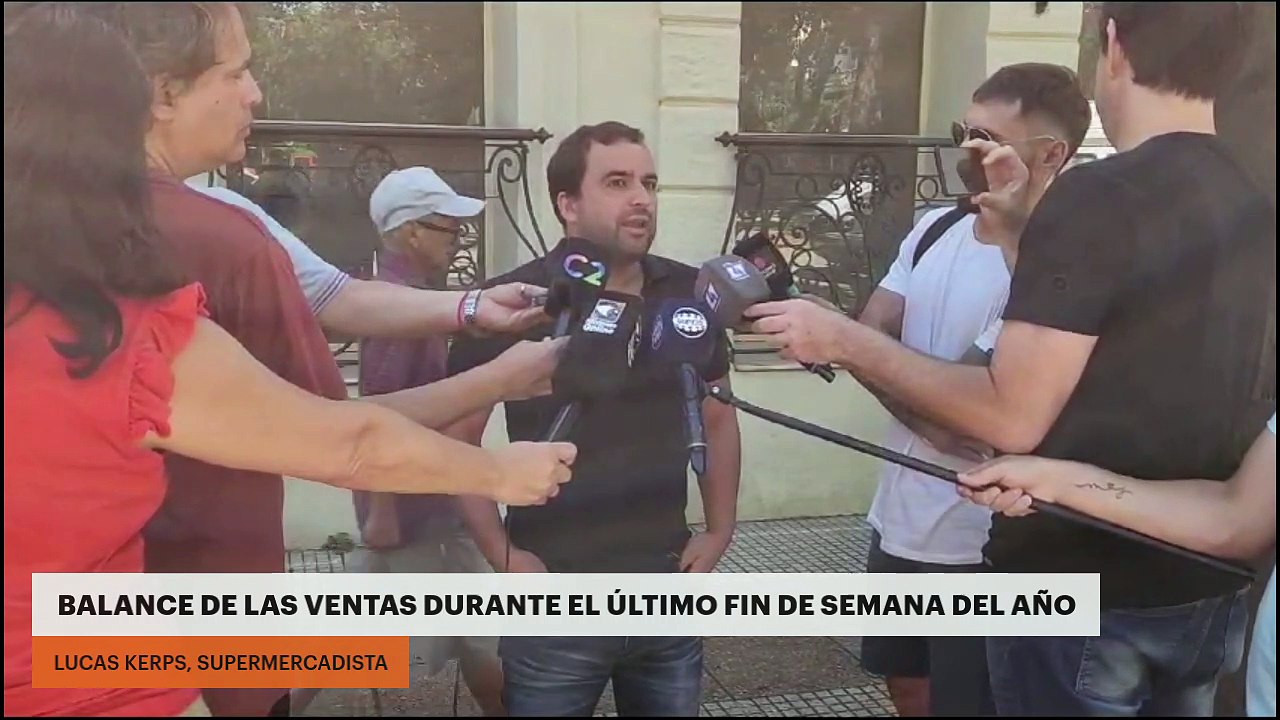 Balance de las ventas durante el último fin de semana del año