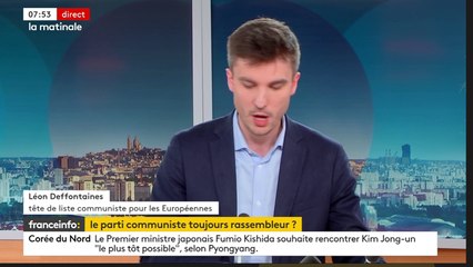 Léon Deffontaines invité de France Info