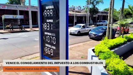 Vence el congelamiento del impuesto a los combustibles