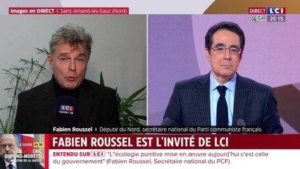 Fabien Roussel invité de LCI