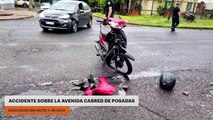 Ahora | Siniestro vehicular sobre la avenida Cabred de Posadas