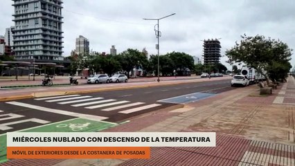 MIÉRCOLES NUBLADO CON DESCENSO DE LA TEMPERATURA