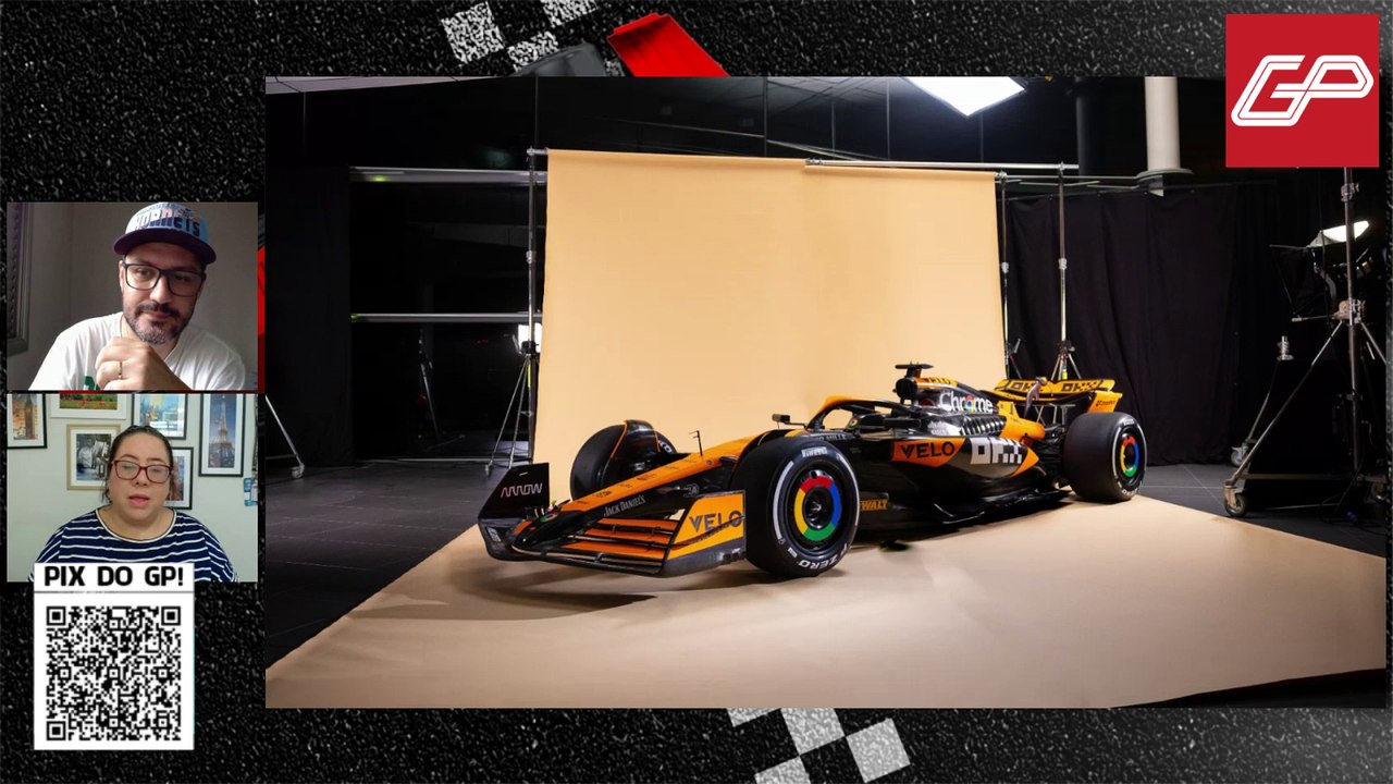 AO VIVO! MCLAREN APRESENTA MCL38, CARRO PARA A F1 2024 | React