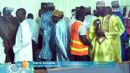 Conférence religieuse de la 13ème édition de la Ziara Annuelle de Taiba Mbiteyene