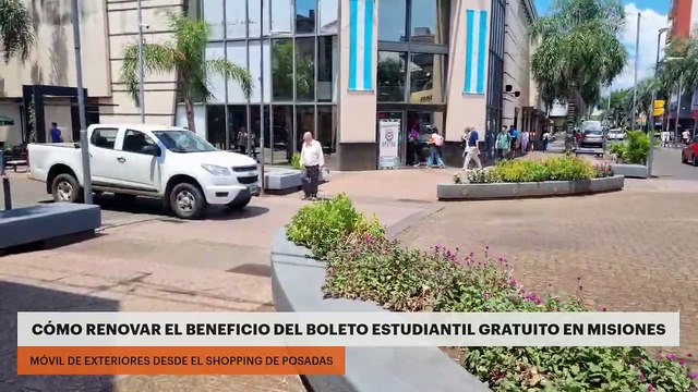 Cómo renovar el beneficio del Boleto Estudiantil Gratuito en Misiones