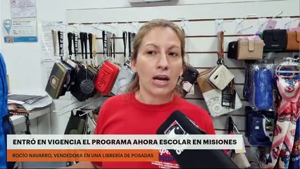 Entró en vigencia el programa Ahora Escolar en Misiones
