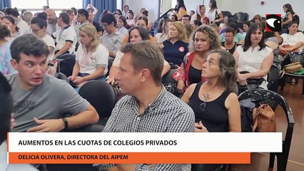 Aumentos en las cuotas de colegios privados