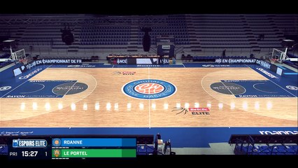 LIVE - Chorale vs. Le Portel (Espoirs Élite)