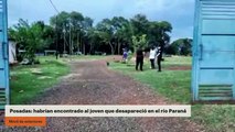 Posadas: buscan a un joven que desapareció en el río Paraná
