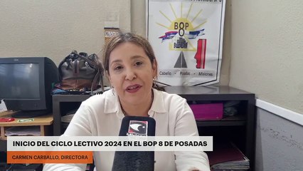 Inicio del ciclo lectivo 2024 en el BOP 8 de Posadas